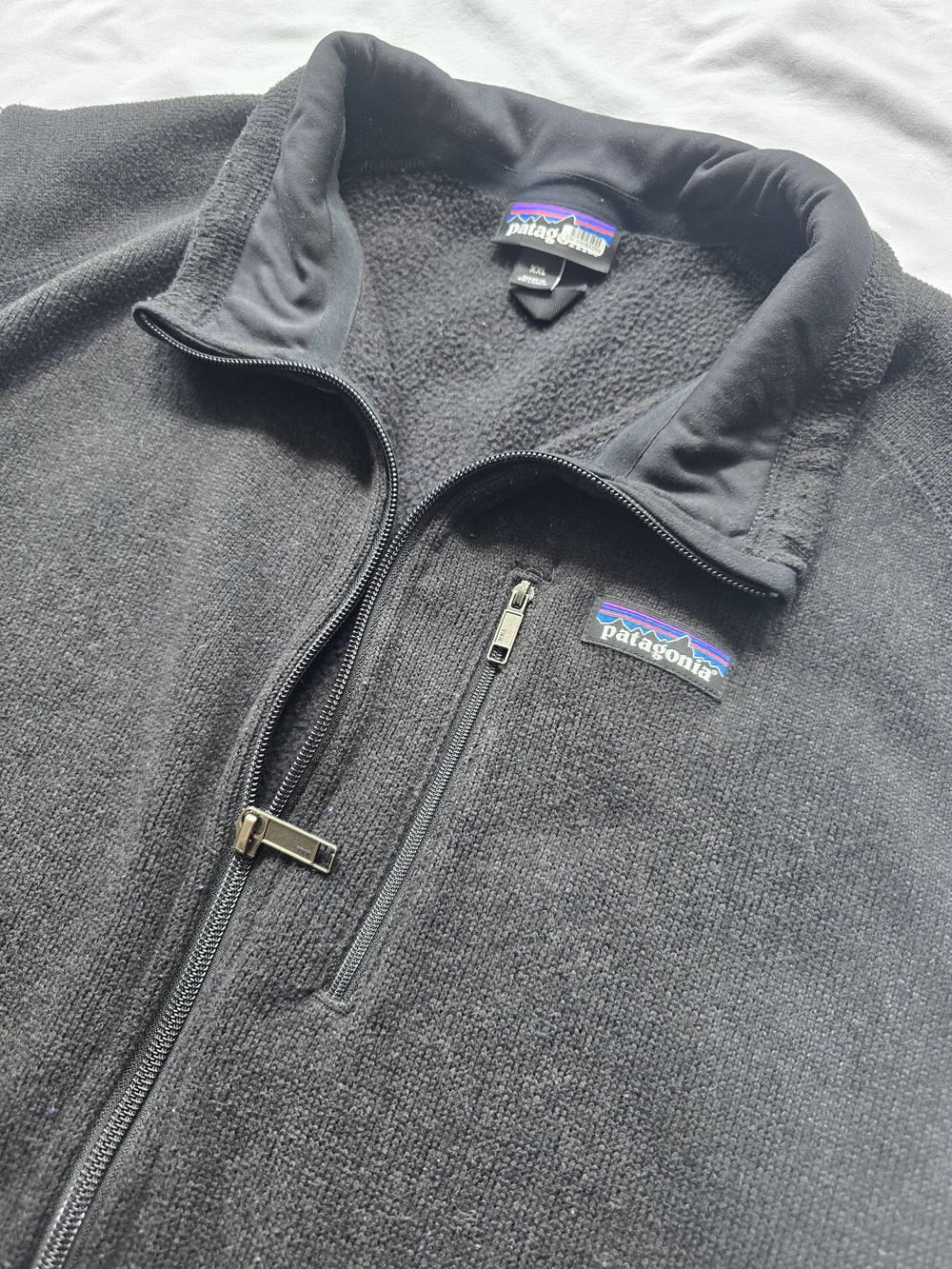 Patagonia Better Sweater Fleece Vest Charcoal Gray Mens XXL Full Zip